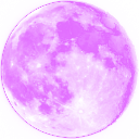 A low quality picture of a moon